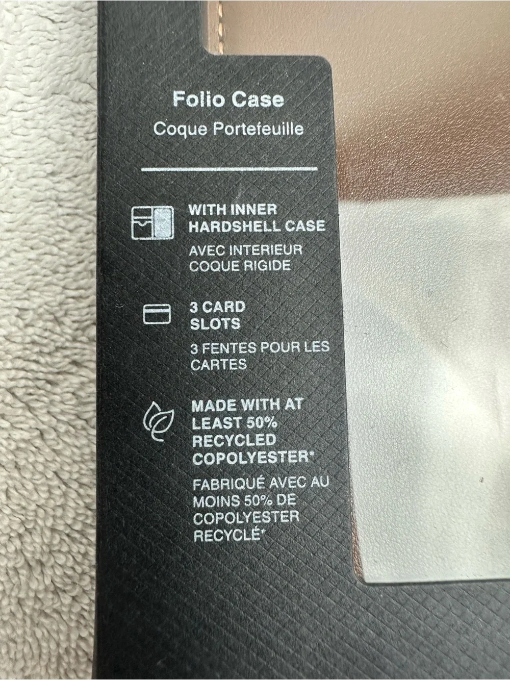 COACH Brown Folio Case for 2024 iPhone